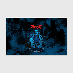 Бумага для упаковки Slipknot blue, цвет: 3D-принт