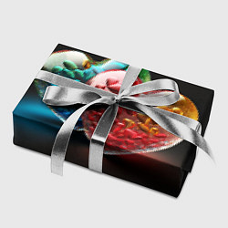 Бумага для упаковки Сердечки для влюблённых, цвет: 3D-принт — фото 2