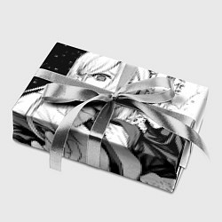 Бумага для упаковки Пауэр - Брызги - Человек-бензопила, цвет: 3D-принт — фото 2
