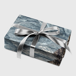 Бумага для упаковки Море и гора, цвет: 3D-принт — фото 2