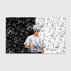 Бумага для упаковки Сатору Годжо в очках - магическая битва, цвет: 3D-принт