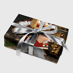 Бумага для упаковки Minecraft - warrior - video game - sword, цвет: 3D-принт — фото 2