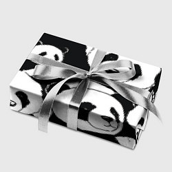 Бумага для упаковки С пандами паттерн, цвет: 3D-принт — фото 2