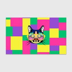 Бумага для упаковки Кот в стиле поп-арт, цвет: 3D-принт