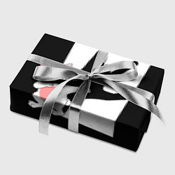 Бумага для упаковки Тень дабающего кролика, цвет: 3D-принт — фото 2