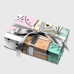 Бумага для упаковки Котики и кошечки, цвет: 3D-принт — фото 2
