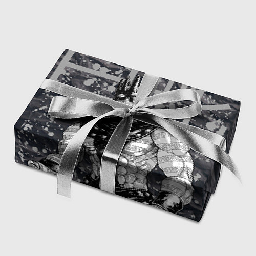 Бумага для упаковки Whitesnake - stand of Enrico Pucci - Jojo / 3D-принт – фото 2