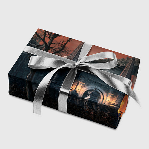 Бумага для упаковки Bloodborne пейзаж / 3D-принт – фото 2