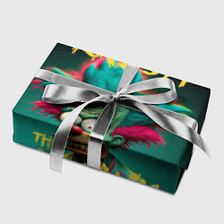 Бумага для упаковки Клоун Красти из Симпсонов, цвет: 3D-принт — фото 2