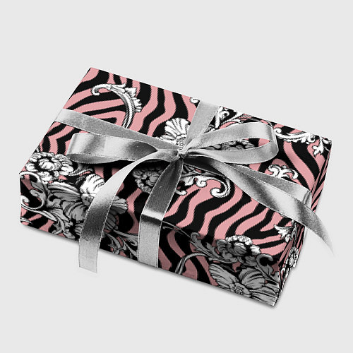 Бумага для упаковки Floral pattern - vanguard / 3D-принт – фото 2