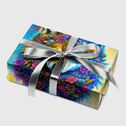 Бумага для упаковки Лисоволк, цвет: 3D-принт — фото 2