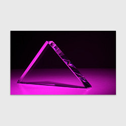 Бумага для упаковки Фиолетовая мрачная геометрическая фигура, цвет: 3D-принт