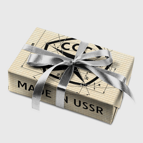 Бумага для упаковки Сделано в СССР знак качества / 3D-принт – фото 2
