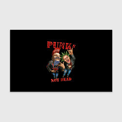 Бумага для упаковки Punks Not Dead - панки хой, цвет: 3D-принт
