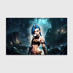 Бумага для упаковки Jinx arcane League of legends, цвет: 3D-принт