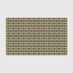 Бумага для упаковки Золотисто-коричневая симметрия, цвет: 3D-принт