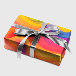 Бумага для упаковки Красочные разливы, цвет: 3D-принт — фото 2