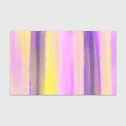 Бумага для упаковки Акварельный градиент желто- розовый, цвет: 3D-принт
