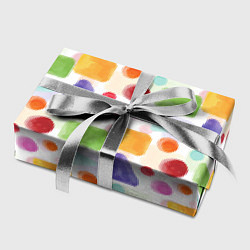 Бумага для упаковки Разноцветные фигурки, цвет: 3D-принт — фото 2