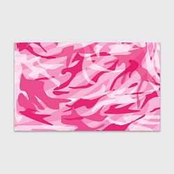 Бумага для упаковки Камуфляж в розовом, цвет: 3D-принт
