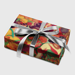 Бумага для упаковки Винтажные ретро леди и цветы, цвет: 3D-принт — фото 2
