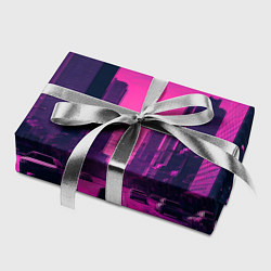 Бумага для упаковки Мёртвый розовый город, цвет: 3D-принт — фото 2