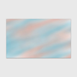Бумага для упаковки Нежно розовые и голубые размытия, цвет: 3D-принт