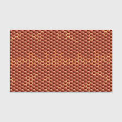 Бумага для упаковки Красная броня с желтым отливом, цвет: 3D-принт