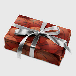 Бумага для упаковки Узор с баскетбольными мячами, цвет: 3D-принт — фото 2