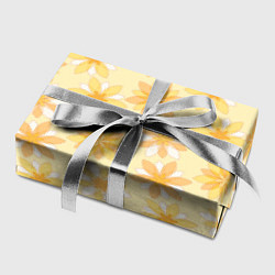 Бумага для упаковки Желтые геометричные цветы, цвет: 3D-принт — фото 2