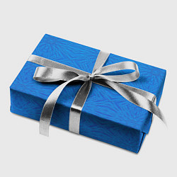 Бумага для упаковки Переливающаяся абстракция голубой, цвет: 3D-принт — фото 2