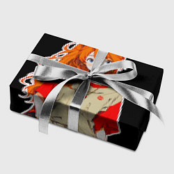 Бумага для упаковки Аска школьница - Евангелион, цвет: 3D-принт — фото 2