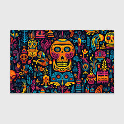Бумага для упаковки Узор в мексиканском стиле, цвет: 3D-принт