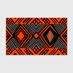 Бумага для упаковки Узор в этническом стиле племени масаев, цвет: 3D-принт