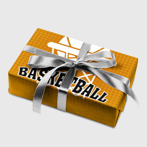 Бумага для упаковки Basketball - кольцо и мяч / 3D-принт – фото 2