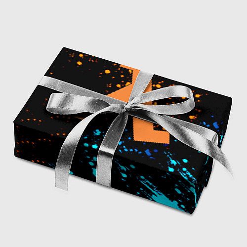 Бумага для упаковки Half Life logo краски / 3D-принт – фото 2