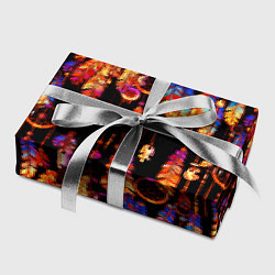 Бумага для упаковки Ловцы снов с яркими перьями, цвет: 3D-принт — фото 2