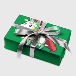 Бумага для упаковки Новогодний единорог, цвет: 3D-принт — фото 2
