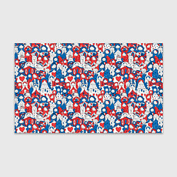 Бумага для упаковки Русские матрешки, цвет: 3D-принт