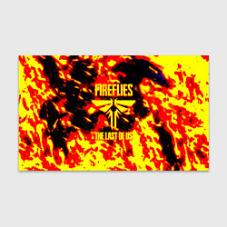 Бумага для упаковки The last of us огненное лого цикады, цвет: 3D-принт