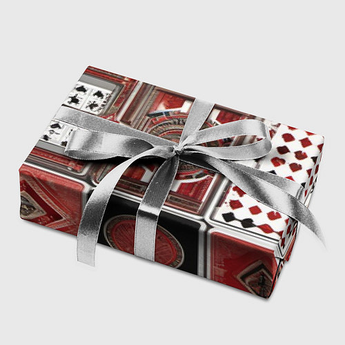Бумага для упаковки Покерный гений / 3D-принт – фото 2