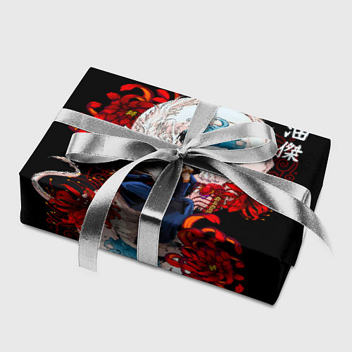 Бумага для упаковки Сугуру Гето и дракон / 3D-принт – фото 2