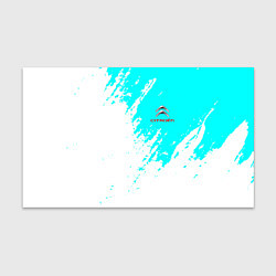 Бумага для упаковки Citroen краски голубой, цвет: 3D-принт