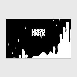 Бумага для упаковки Linkin park краска белая, цвет: 3D-принт