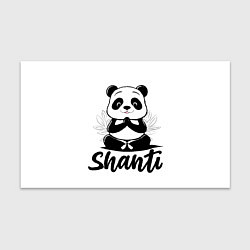 Бумага для упаковки Шанти панда, цвет: 3D-принт