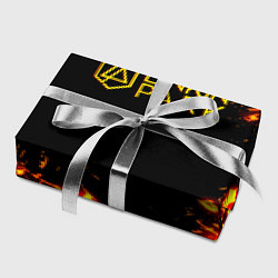 Бумага для упаковки Linkin park огненный стиль, цвет: 3D-принт — фото 2
