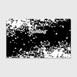 Бумага для упаковки Tekken 8 брызги белых красок, цвет: 3D-принт