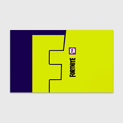 Бумага для упаковки Fortnite logo yellow game, цвет: 3D-принт