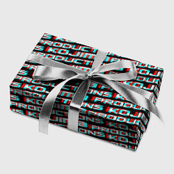Бумага для упаковки Kojima glitch pattern studio, цвет: 3D-принт — фото 2