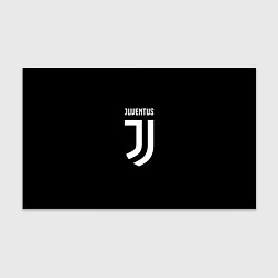 Бумага для упаковки Juventus sport fc белое лого, цвет: 3D-принт